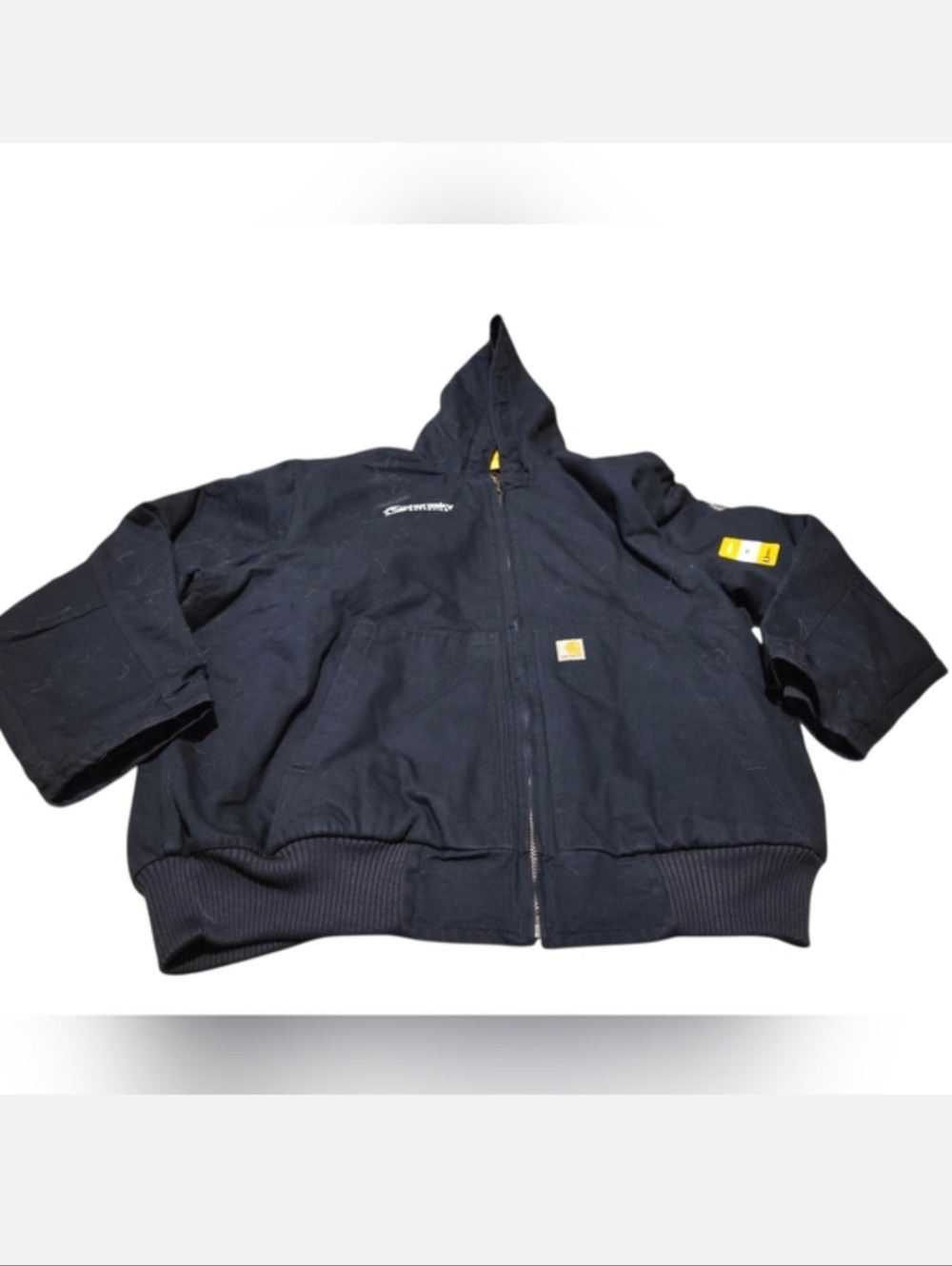 Carhartt Men’s 3XL Navy Loose Fit Washed Duck Insulated Jacket